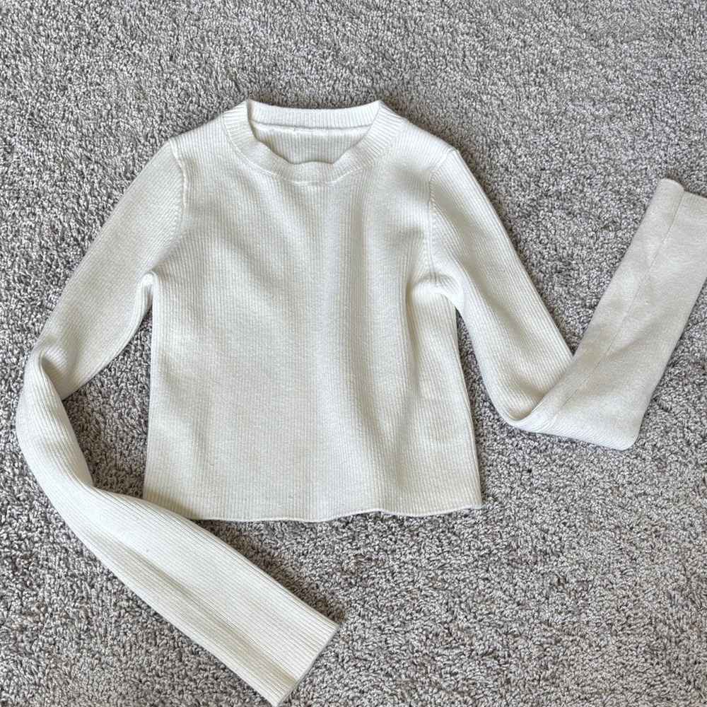REVOLVE Cream Sweater